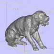 Dimensions (mm) Dog statue Spaniel
