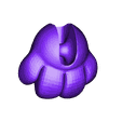 Palm_left.stl Файл STL Котенок BJD・Дизайн 3D принтера для загрузки