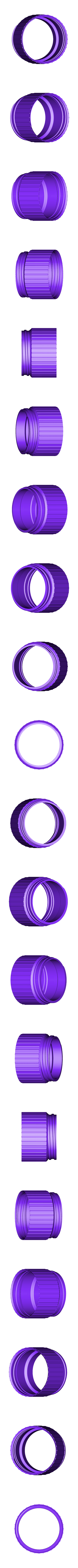 50_hollow.stl Выдвижной модульный контейнер для труб