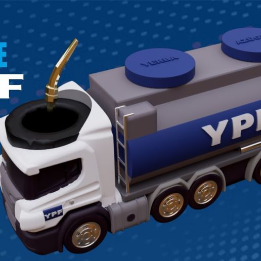 MATE YPF TRUCK 3D model