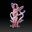 Sylveon01.jpg Eevee Evolution 9 em 1 pacote (a cor 3md para AMS está agora incluída!!) - EEVEE EVOLUTION-POKÉMON FIGURINE - MODELO DE IMPRESSÃO 3D