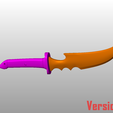 03.png Red Hood Knife for 3D Printing Batman under the red hood