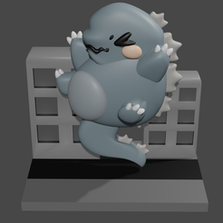 XILLAre.png Fichier STL Monstre-lézard géant (godzilla)・Plan à imprimer en 3D à télécharger