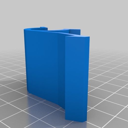 small  flashlight clip 3D model