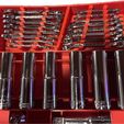 IMG_7111.jpg Craftsman 230/262 pc mechanics tool set midget wrench organizer stand