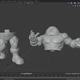 B002.jpg X-men Diorama: Colossus vs Juggernaut.
