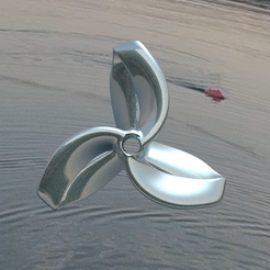 rc-shallow-propeller-017AFTERMATH.png #TrollingBot Toroidal Racing Propeller - Large size