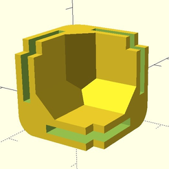 Corner.png Mini Sistema Modular Paramétrico para Armazones - Taco de esquina y raíl