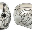 VIEW.jpg STL file STAR WARS CITIZEN HELMET , FALLOUT , STEAMPUNK , HALLOWEEN・3D printable model to download