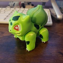 001- Bulbizarre / Artikulierter Bulbasaur