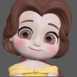 7.png BELLE BABY BEAUTY AND THE BEAST DISNEY PRINCESS ANIMATION 3D PRINT