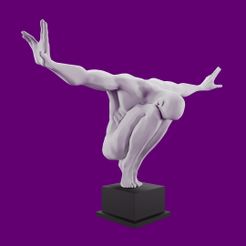 Photo.jpg Olympic Man Decorative Sculpture - Home Design