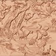 hundreds_of_cranes9.jpg Chinese traditional woodcarving