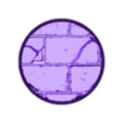 32mm_Standard_004.stl 32 毫米场景战争游戏底座 - 石砖和石板
