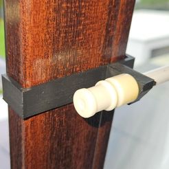 0.jpeg Window frame curtain rod holder without gluing and drilling