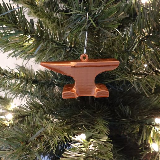 DSC05923.jpg Ornement de sapin de Noël en forme d'enclume