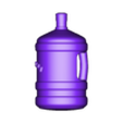 Botellon30lts (v2~recovered).stl Customizable water bottle