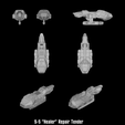 s5-preview.png FASA Klingon Non-combatants: Star Trek starship parts kit expansion #24