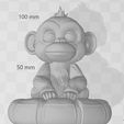 foto.jpg 10cm scalable,monkey,monkey,baby animal chimpanzee,funko. collection,decoration figure