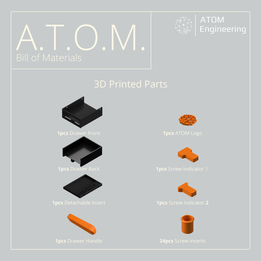 6.png DXF-Datei Fortgeschrittenes Werkzeug-Organisationsmodul (A.T.O.M.)・Vorlage für 3D-Druck zum herunterladen, ATOM_Engineering