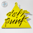 Daft_Punk_Keychain.png Daft Punk - Keychain - Logo