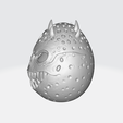 4.png Easter Monster Egg Skull Mask 3D Print – Spooky Bunny Horror Decor – Gothic Egg Sculpture