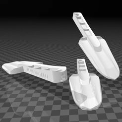 0d151f7b-1234-4d04-85c0-cff8b6fd9ae3.jpg Бесплатный 3D файл Ультралегкая рюкзачная лопата・3D-печатная модель для скачивания