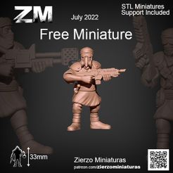 ue Pe 4 4) | amy) So Free Miniature Ke oa Zierzo Miniaturas Fe ce UIT Desert Rat Free