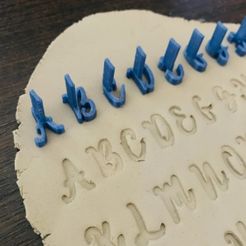 Screenshot_2.jpg Archivo STL Letra del alfabeto mayúscula sellos escritos a mano | Impresión 3d | Accesorios de cerámica de arcilla polimérica Hacer sellos l Herramientas de bricolaje Suministros | Bricolaje・Idea de impresión 3D para descargar, Keser