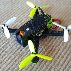 20180817_151805.jpg Free STL file HotwireX140 V2(Racing Mini Quadcopter Frame 140mm X)・3D printer model to download
