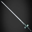 AsunaSwordClassic4.jpg Sword Art Online Asuna Lambent Light Rapier for Cosplay