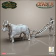 720X720-release-plough1.jpg Mesopotamian Plough / Plow with Oxen and Farmer - The Cradle