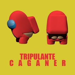 Tripulante Caganer.jpg Файл STL Among Us Caganer・Модель 3D-принтера для скачивания, 3dmaniacos