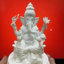 Bhagwan.jpg Fichier STL Ganesha - Dieu de la sagesse・Objet pour impression 3D à télécharger