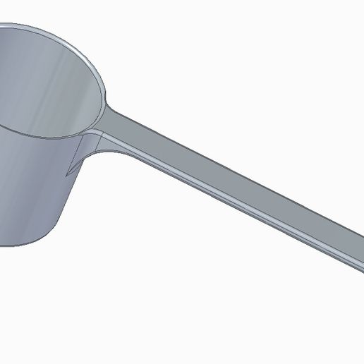🥄 protein powder spoon (30 g) - Spoon for protein powder (30 g)・Free 3D ...