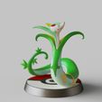 Serperior.1883.jpg Serperior - FAN ART - POKÉMON FIGURINE -POKEMON