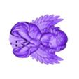 UMesh_detailed+angel+coin+3d+model1.stl a cherub or angel