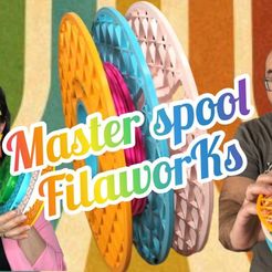 Master-Spool-FilaworKs.jpeg Fichier STL gratuit Master Spool FilaworKs・Plan à télécharger et à imprimer en 3D, FilaworKs