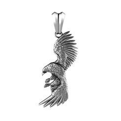 Eagle-pendant-.1.jpg STL file Eagle pendant・3D print design to download