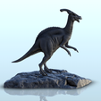 26.png Parasaurolophus dinosaur (2) - High detailed Prehistoric animal HD Paleoart