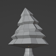 lowpolytree2polygon.png Low Poly Tree Christmas