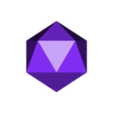 Moderate-Icosahedron.STL Icosahedron