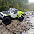 jeep rc j6 ladiator flatbill axial trx4 scx mst cfxw.jpg JEEP J6 RC BODY SCALER 313MM MST TRX4 AXIAL