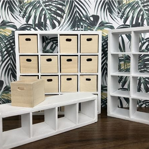 Capture.png Ikea Kallax Shelving Miniatures - 15 Models - 1:24, 1:18 & 1:12 Scales .stl