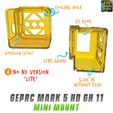 Gerpc-Mark-5-HD-GH11-Mini-Mount-4.jpg GEPRC MARK5 HD / MARK5 Gopro Hero 11 Mini Mount 30 Degree