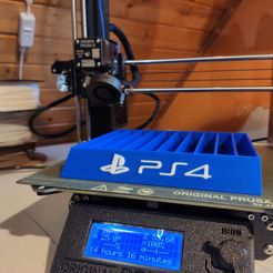 Portafolio para Playstation 4/3 - Opciones de respaldo plano y completo
