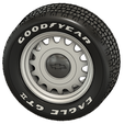 9.png Chevrolet retro steel wheel with tyre
