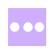 cuadrado_3puntos.stl Triple entry set