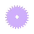 Shaper quick return mechanism - spur gear_iso-1.STL Shaper quick return mechanism