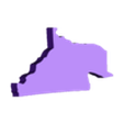 Cuerpo7.stl MAP OF ARGENTINA